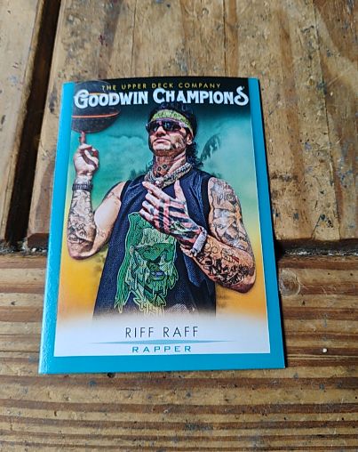 2021 Upper Deck Goodwin Champions #13 Riff Raff — front