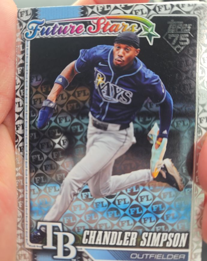 2026 Topps Series 1 #342 Chandler Simpson Future Stars — front
