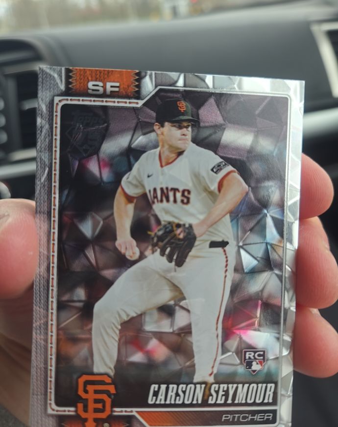 2026 Topps Series 1 #112 Carson Seymour — front