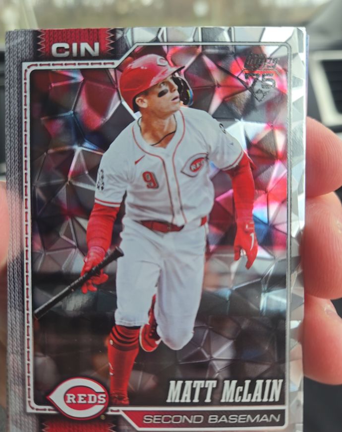 2026 Topps Series 1 #81 Matt McLain — front
