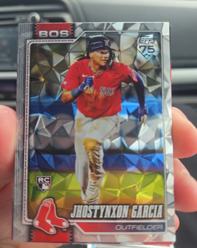 2026 Topps Series 1 #316 Jhostynxon Garcia — front