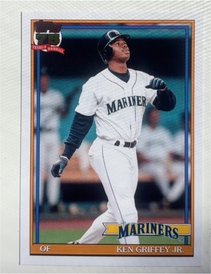 2026 Topps Series 1 1991 Topps #T91-45 Ken Griffey Jr. — front