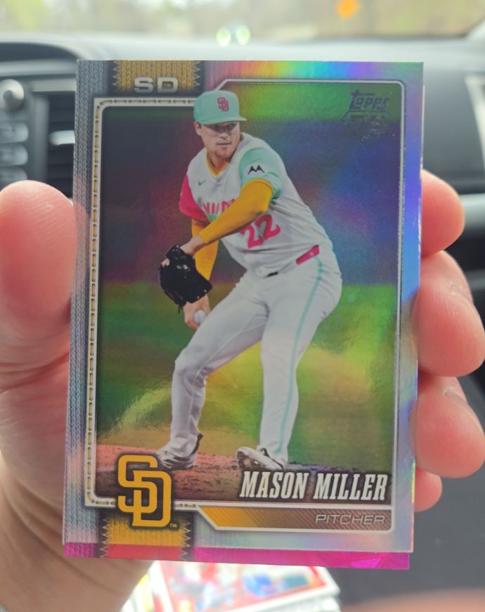 2026 Topps Series 1 #179 Mason Miller — front