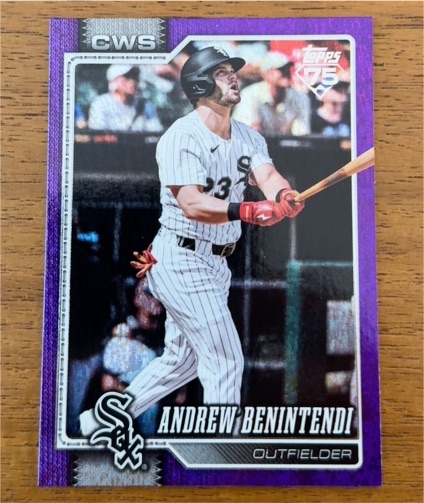 2026 Topps Series 1 #345 Andrew Benintendi — front