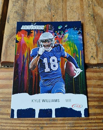 2025 Sage Artistry #82 Kyle Williams — front