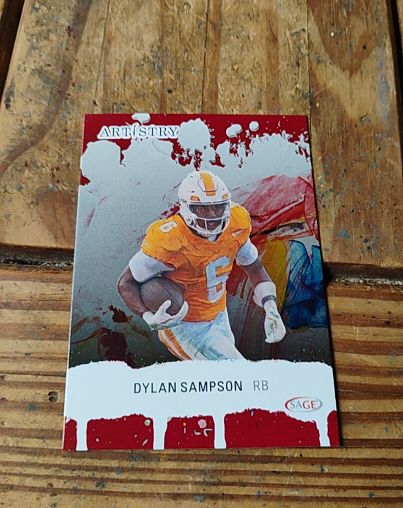 2025 Sage Artistry #31 Dylan Sampson — front