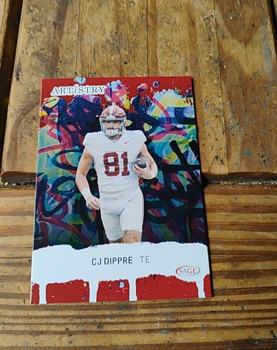 2025 Sage Artistry #26 CJ Dippre — front