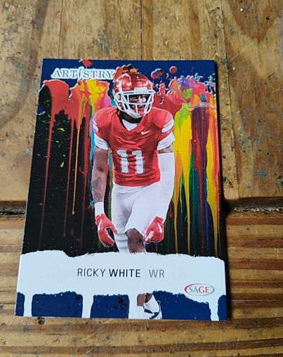 2025 SAGE Artistry #16 Ricky White — front