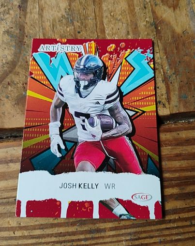 2025 Sage Artistry #8 Josh Kelly — front