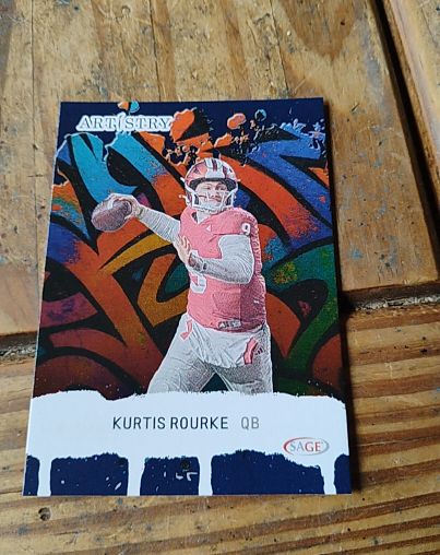 2025 Sage Artistry #34 Kurtis Rourke — front