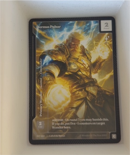 2023 Call of the Stones #327 Dormus Pulsar — front