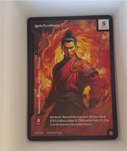 2022 Call of the Stones #5 Ignis Pyreheart — front