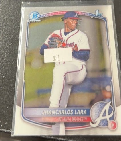 2025 Bowman Chrome #BCP-126 Jhancarlos Lara — front