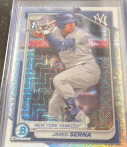 2024 Bowman Chrome #BCP-68 Jared Serna — front