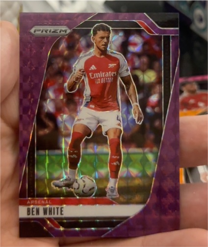 2024-25 Panini Prizm Premier League #28 Ben White — front