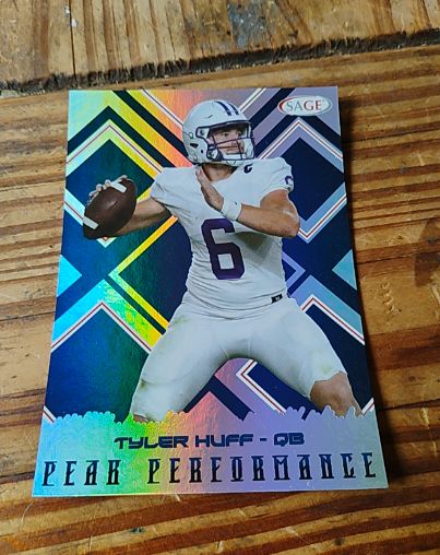 2025 Sage High Series #PK-TH2 Tyler Huff Peak Performance — front