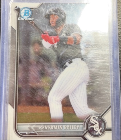 2022 Bowman Chrome #BCP-8 Benyamin Bailey — front