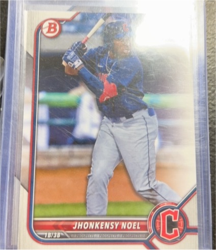 2022 Bowman Prospects #BP-2 Jhonkensy Noel — front
