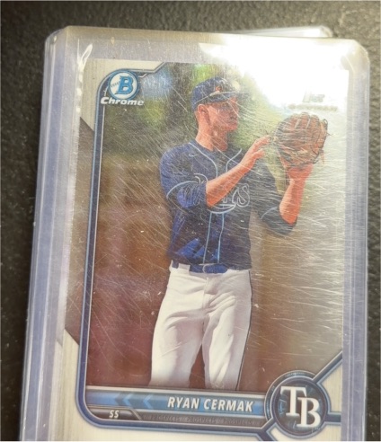 2022 Bowman Draft Chrome #BDC-81 Ryan Cermak — front