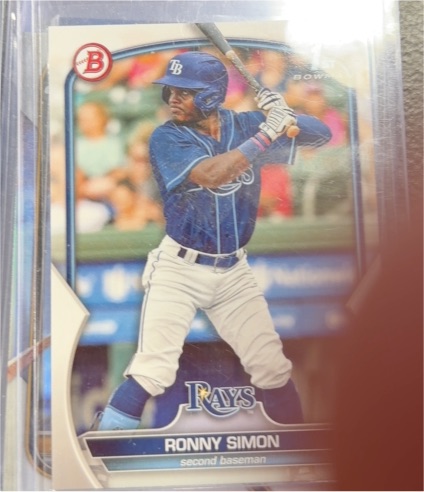2023 Bowman #BP-112 Ronny Simon — front