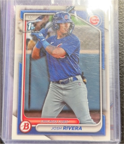 2024 Bowman #BP-115 Josh Rivera — front