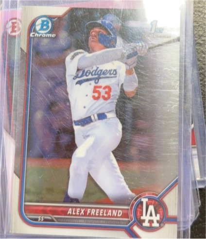 2022 Bowman Draft Chrome #BDC-194 Alex Freeland — front