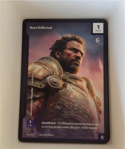 2026 Wonders of the First #58 Korr Stillwind — front