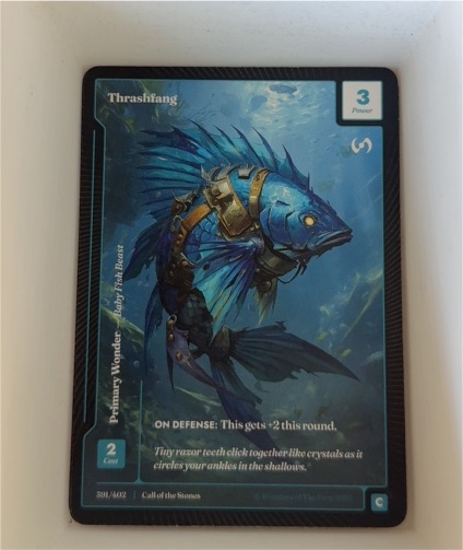 Wonders of the First #388 Thrashfang — front