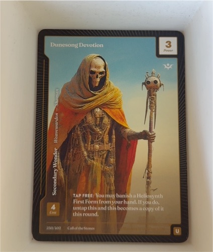 2025 Wonders of the First #250 Dunesong Devotion — front