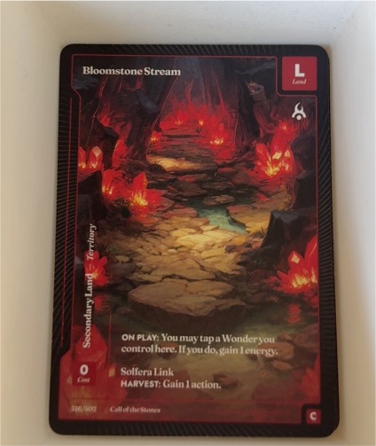2024 Call of the Stones #346 Bloomstone Stream — front