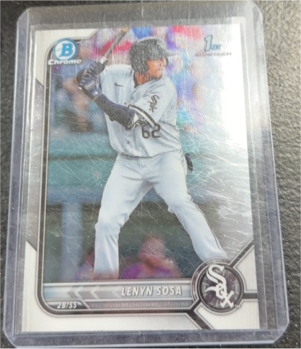 2022 Bowman Chrome #BCP-76 Lenyn Sosa — front