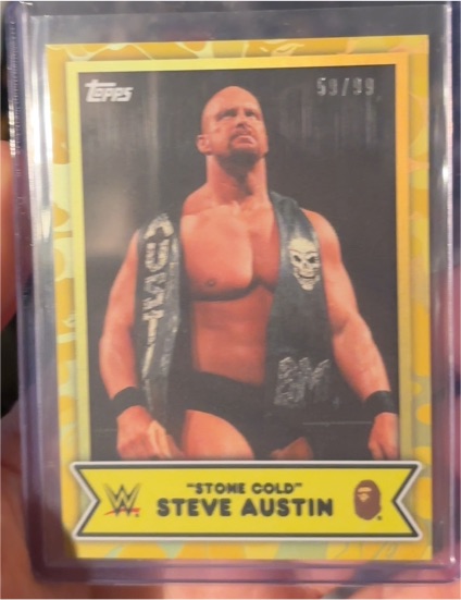 2025 Topps WWE x BAPE #6 Stone Cold Steve Austin — front