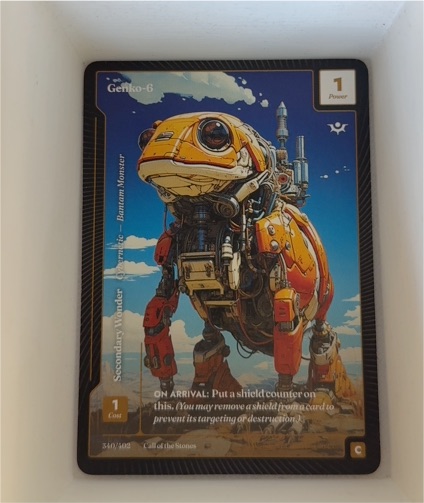 2025 Wonders of the First Genko-6 #540/401 — front