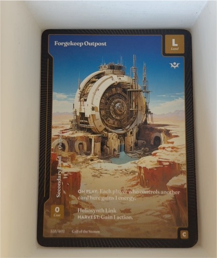 2024 Call of the Stones #353 Forgekeep Outpost — front