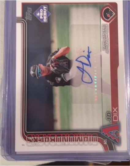 2025 Topps Pro Debut #PD-6 JD Dix — front