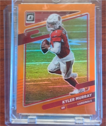 2021 Panini Donruss Optic #178 Kyler Murray Orange Prizm — front