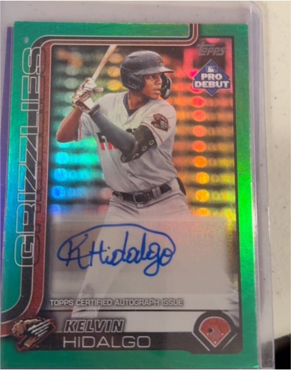 2025 Topps Pro Debut #PDC-46 Kelvin Hidalgo — front
