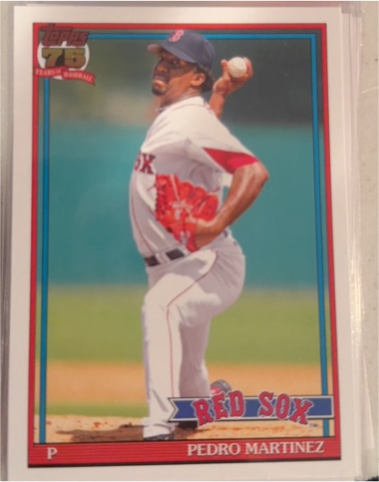 2026 Topps Series 1 1991 #T91-75 Pedro Martinez — front