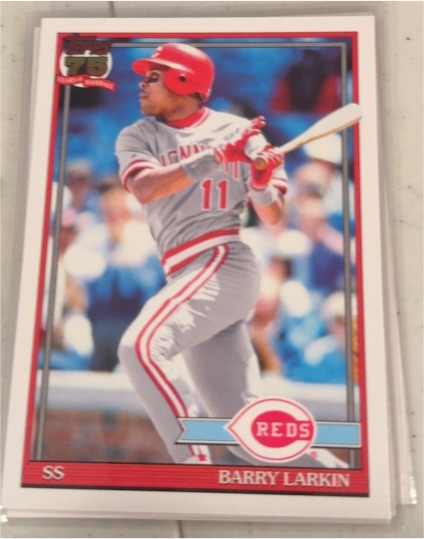2026 Topps Series 1 #T91-81 Barry Larkin — front