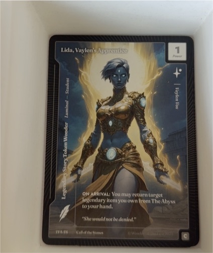 2026 Call of the Stones #TFA-T6 Lida, Vaylen's Apprentice — front