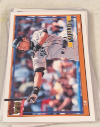 1991 Topps #T91-33 Ichiro Suzuki — front