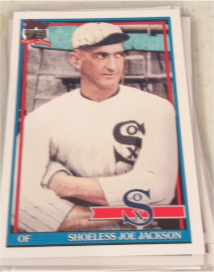 2026 Topps Series 1 #T91-27 Shoeless Joe Jackson — front
