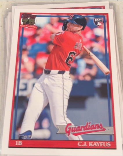 2024 Topps 75 Years Baseball #191 C.J. Kayfus — front