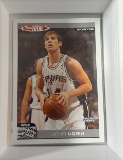 2004-05 Topps Total #348 Beno Udrih Rookie Card — front