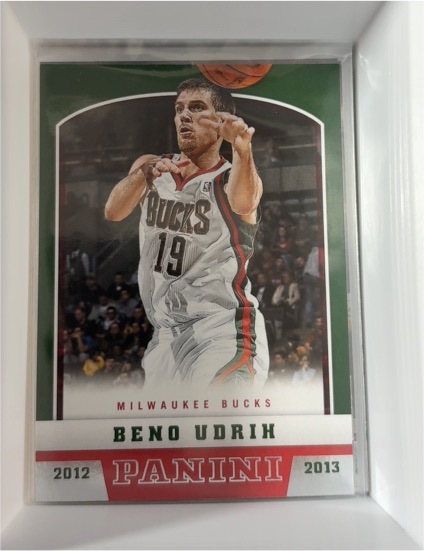 2012-13 Panini Basketball #18 Beno Udrih — front