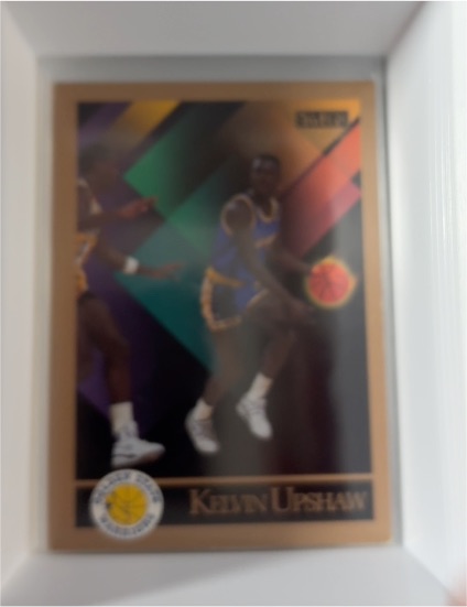 1990-91 SkyBox #104 Kelvin Upshaw — front