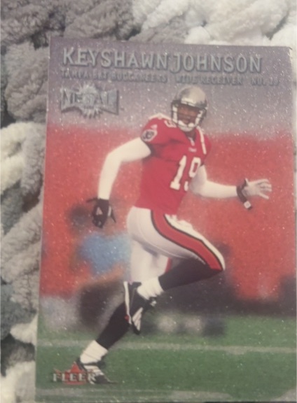 2000 Fleer Metal #153 Keyshawn Johnson — front