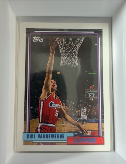 1992-93 Topps #250 Kiki Vandeweghe — front