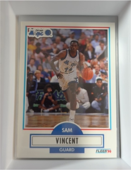 1990-91 Fleer #137 Sam Vincent — front