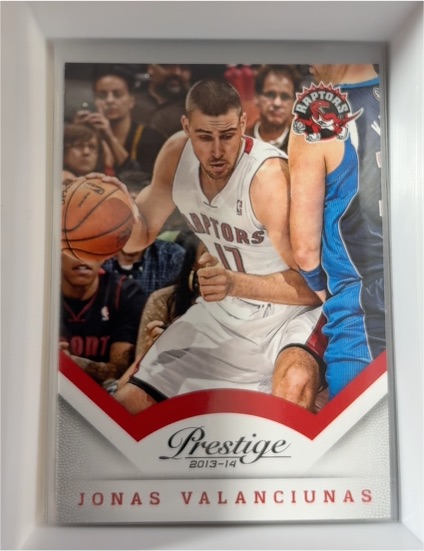 2013-14 Panini Prestige #50 Jonas Valanciunas — front